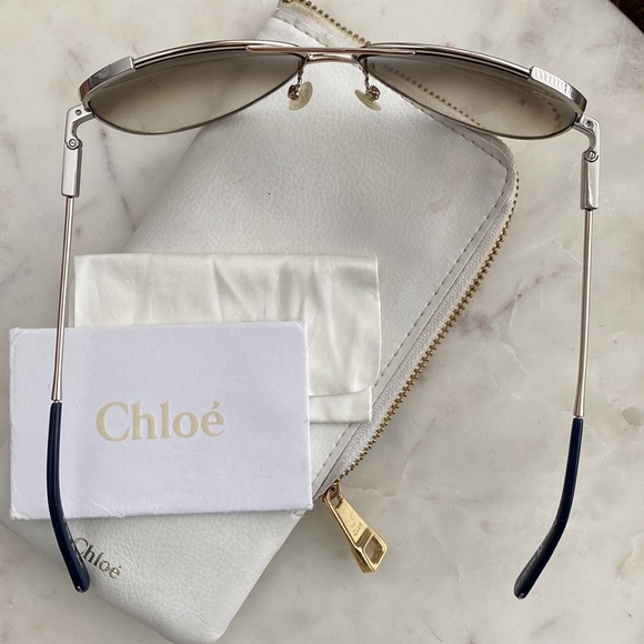 Chloe aviator sunglasses - Picture 4 of 14